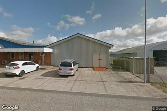 Lagerlokaler til salg i Langå - Foto fra Google Street View